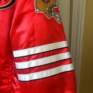 San Francisco 49ers (Red) Satin jacket
